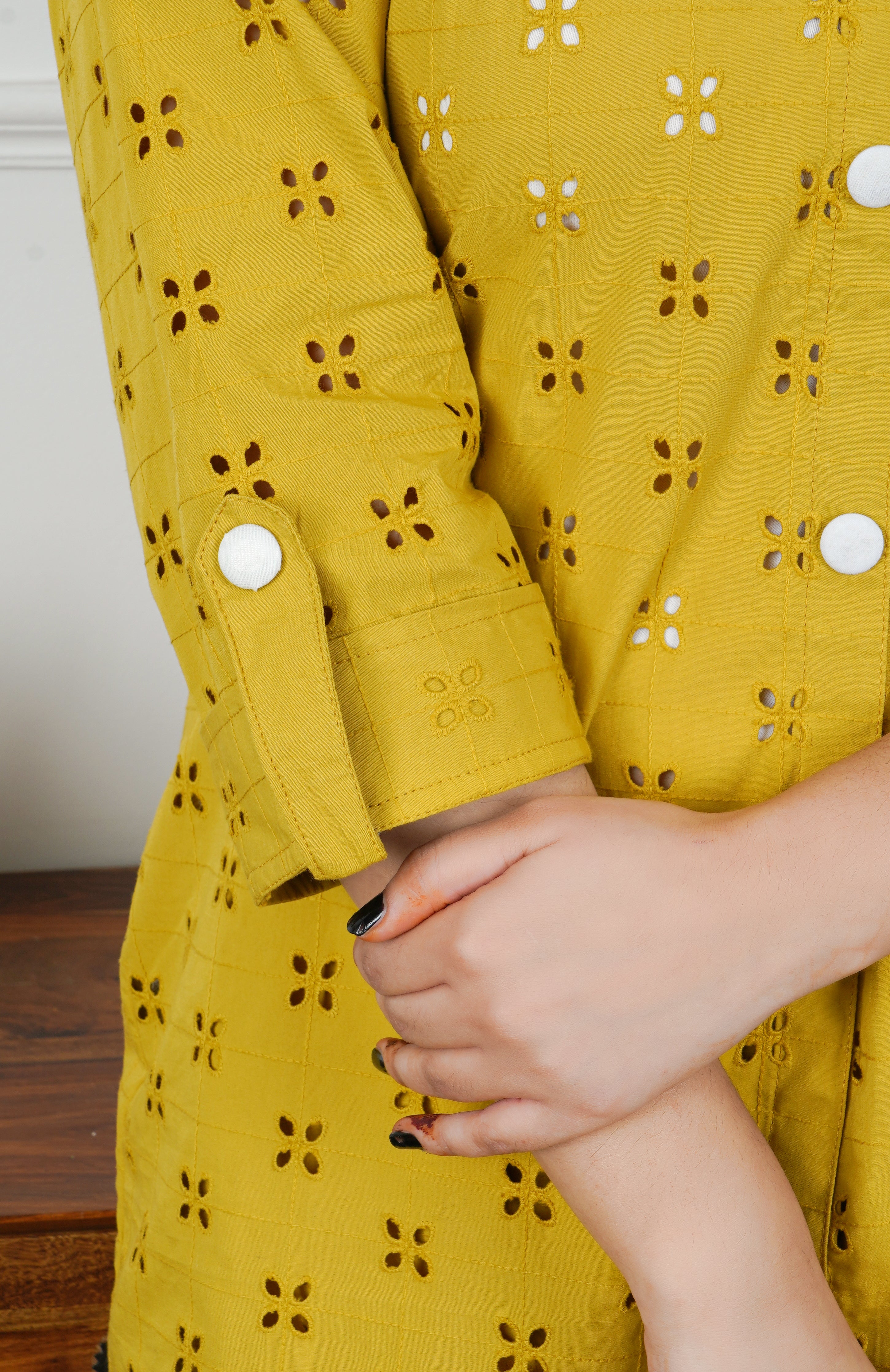 Mustard Yellow Hakooba Co-ord Set