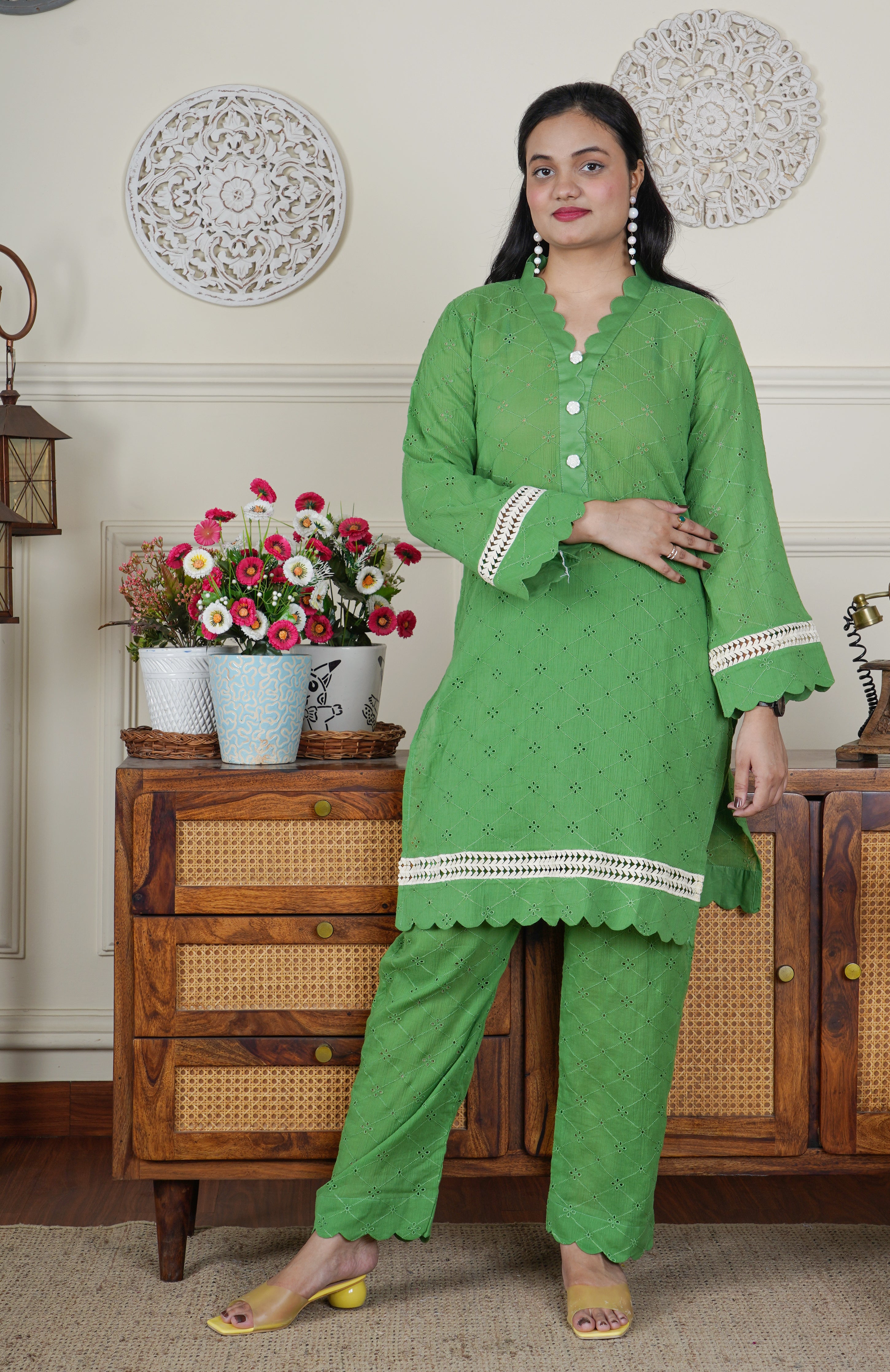 Hakooba Cotton Co-ord Set