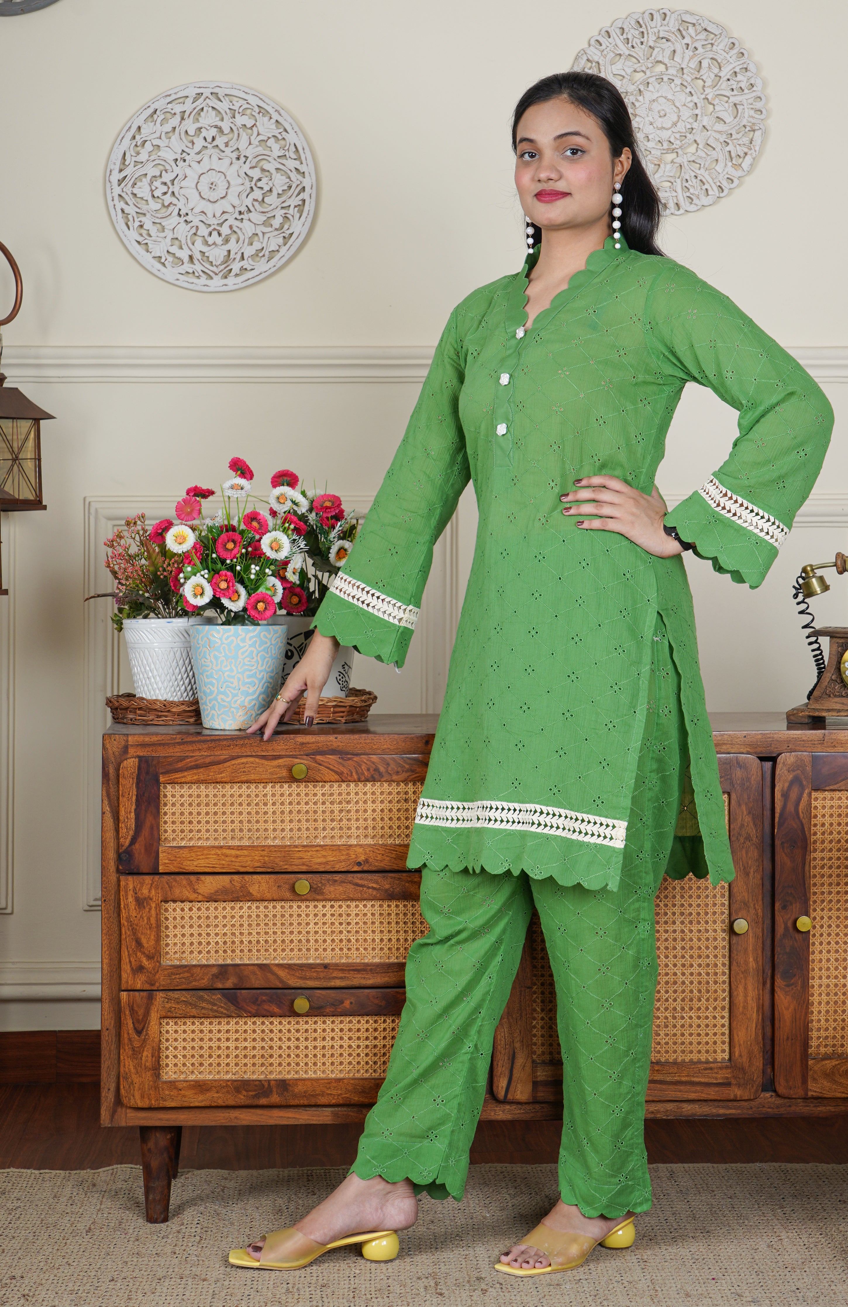 Hakooba Cotton Co-ord Set