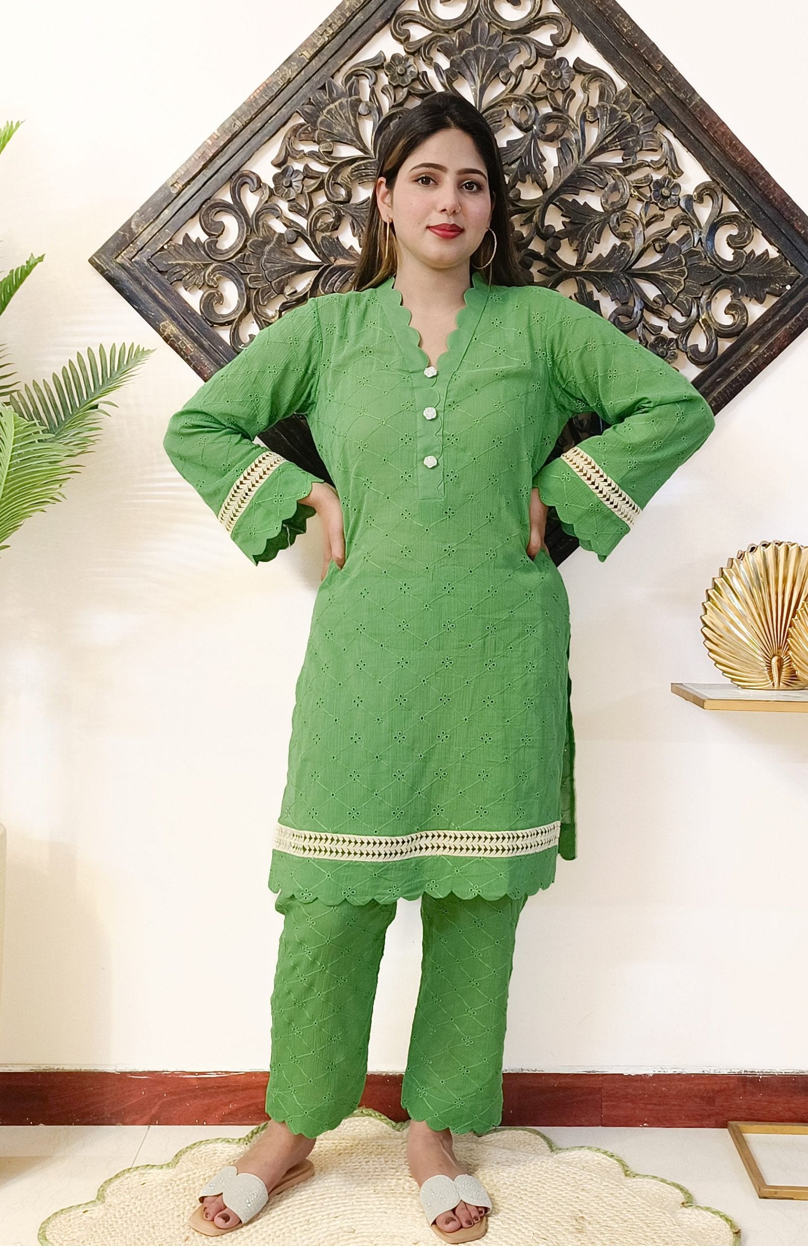 Hakooba Cotton Co-ord Set