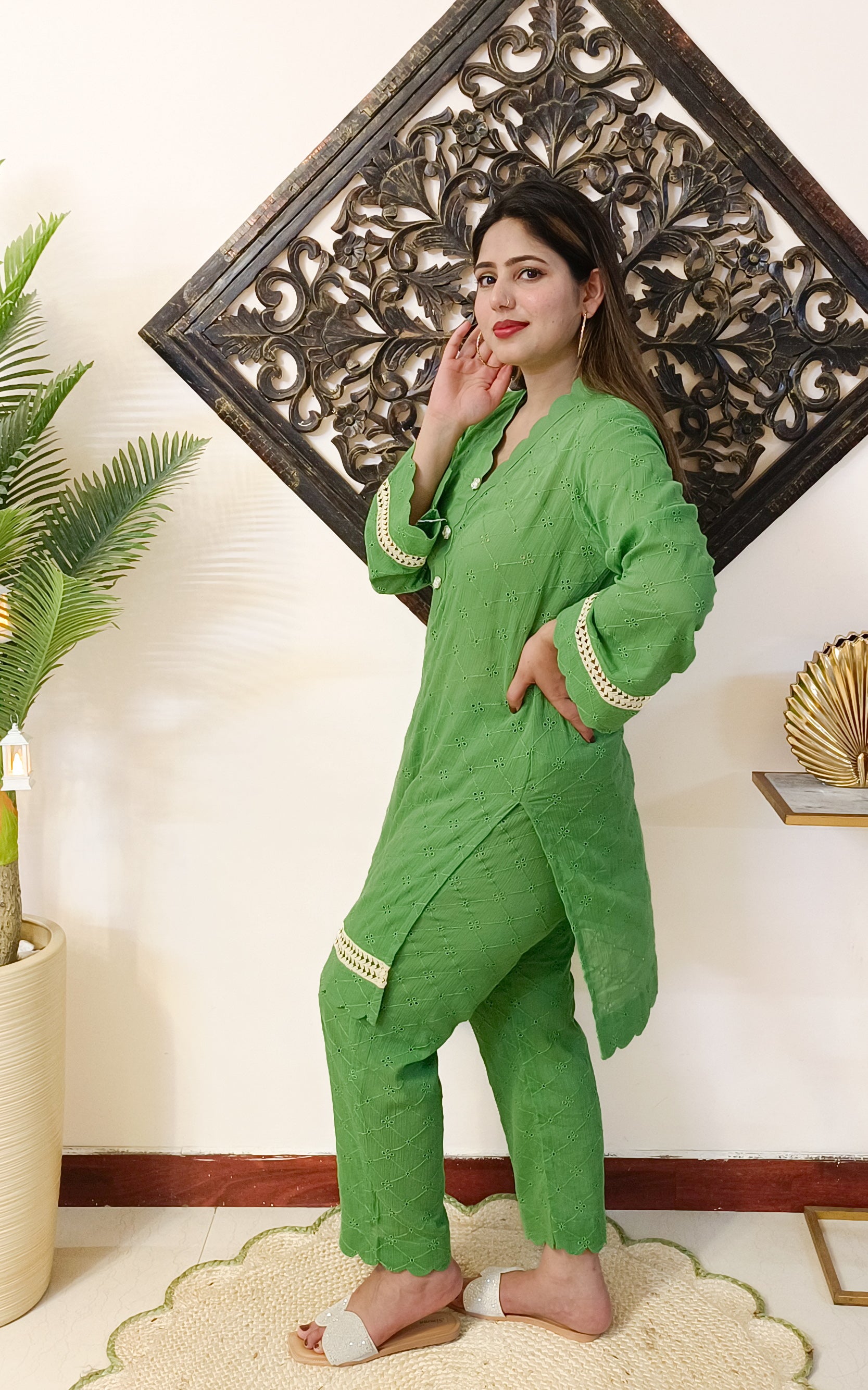 Hakooba Cotton Co-ord Set